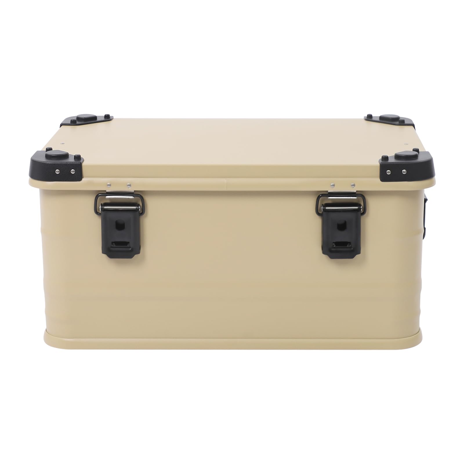 Aluminiowe pudełko 50 l z pokrywką, aluminiowe pudełko do przechowywania