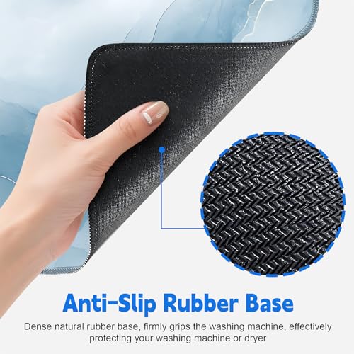 Image of Washer and Dryer Topper for Top,23.6 inch x 19.7 inch Washer Dryer Countertop Mat, Waterproof & Anti-Slip Dryer Top Protector Mat