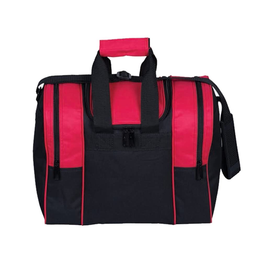 Bowlerstore Products Comet Single Bowling Bag - Black/Red