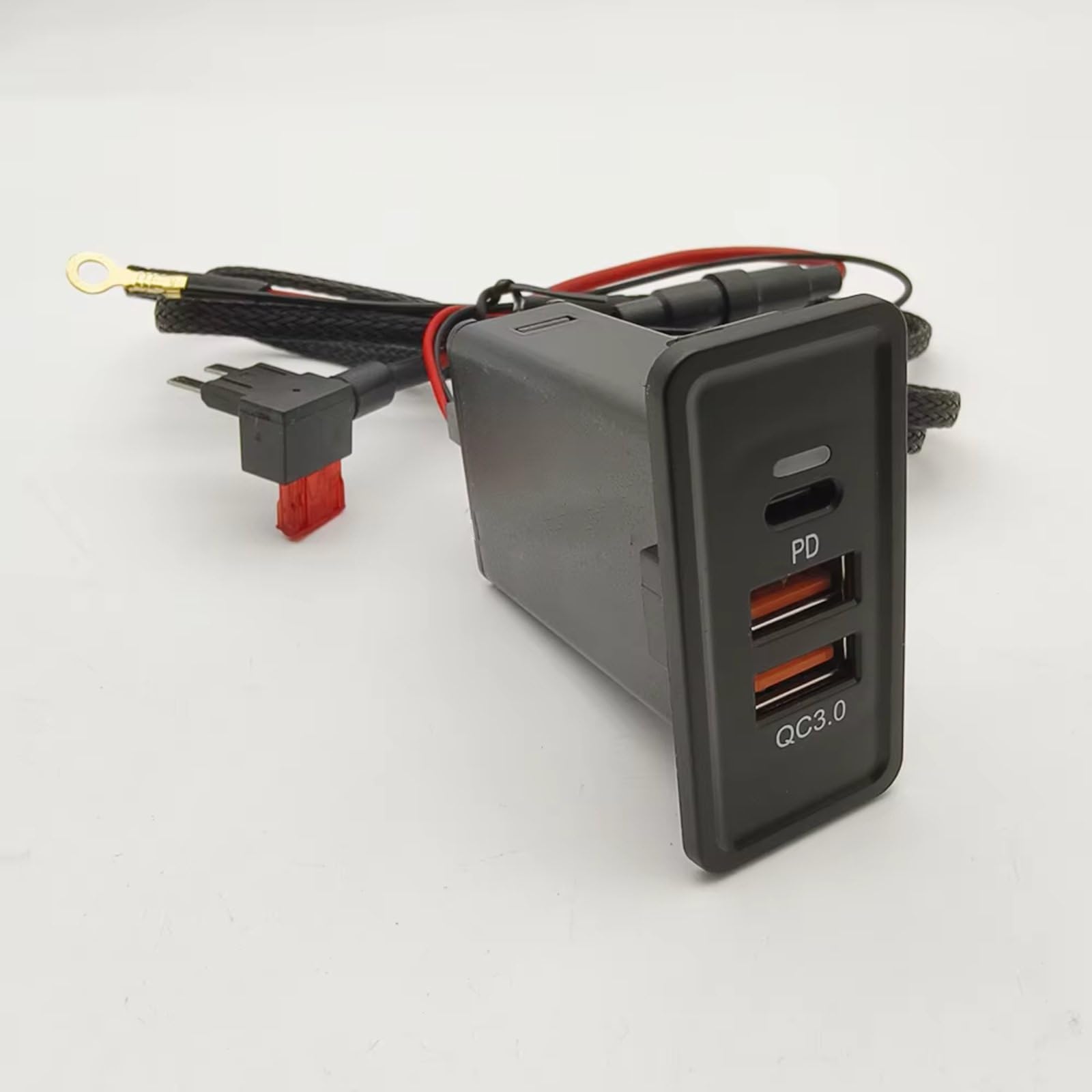 Compatibile Con Per Golf 7 Per Passat Per Jetta Doppia USB QC3.0 Ad Alta Velocità Modulo Caricabatterie Sostituzione Impermeabile 12V 24V Presa USB