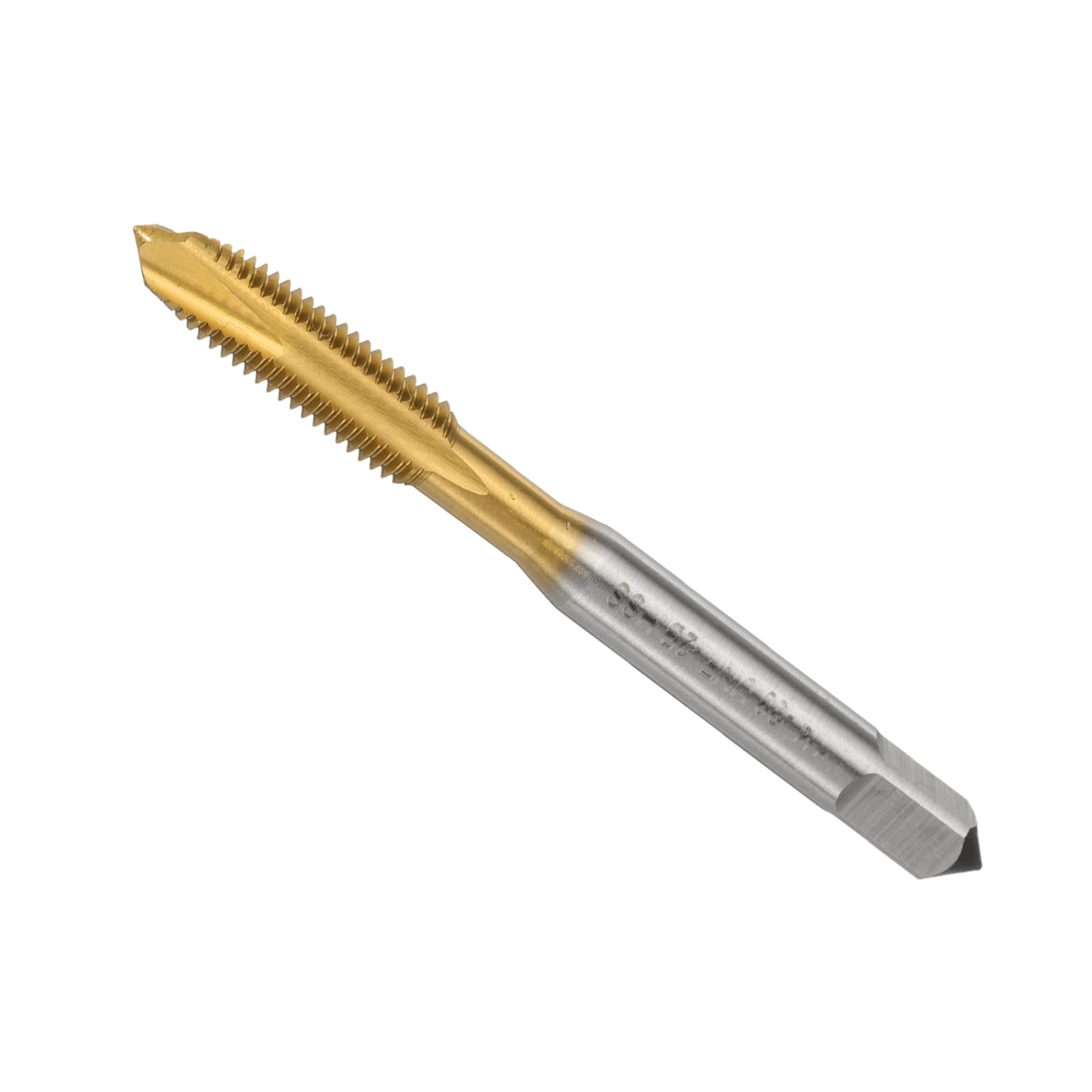 QUARKZMAN 1/4-28 UNF B2 Punta a Spirale per Filettatura, Maschio per Filettatura Attrezzo di Maschiatura, Acciaio ad Alta Velocità Rivestito 6542 Punte per Maschiatura Macchina
