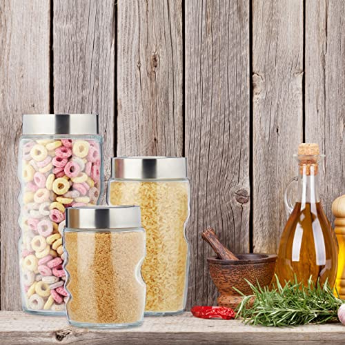 Relaxdays Set da 7 Barattoli, Porta Caramelle