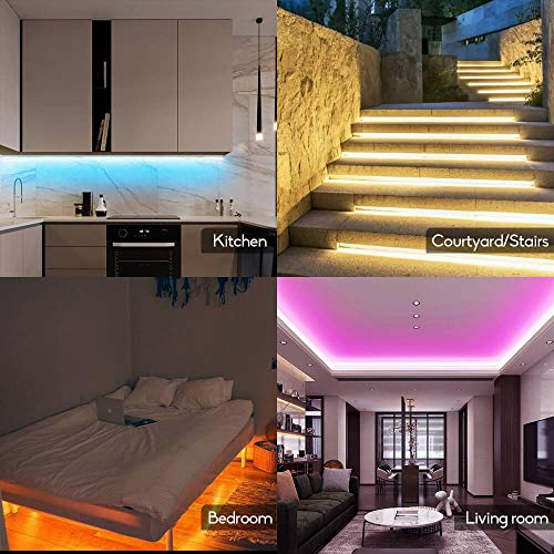 Tira LED RGBW WiFi Smart GIDERWEL 10 m Control APP miniatura 5