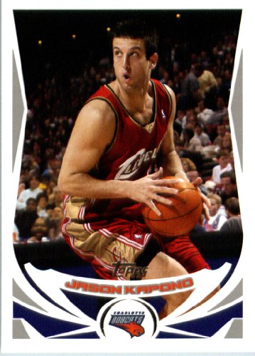 2004 05 Topps Basketball Card #55 Jason Kapono Charlotte Bobcats