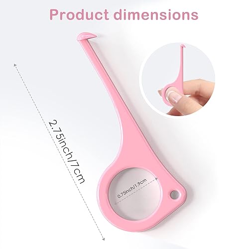 Miniatura 10 de Herramienta de extracción de alineadores, 5 herramientas de extracción de llaves invisibles, herramienta de extracción de retenedores, adecuada para