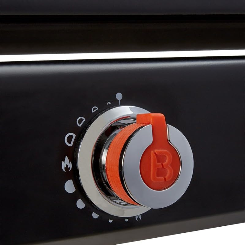 BRASERO - Plancha Silvia II G 3 feux Brasero - 3 brûleurs - Plaque acier émaillée 67 x 34 cm - Grille de réchauffement - Piezo intégré - Tiroir graisse - Jusqu'à 10 convives - 7,5 kW