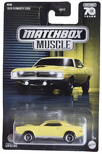 Matchbox 1970 Plymouth Cuda miniatura 1
