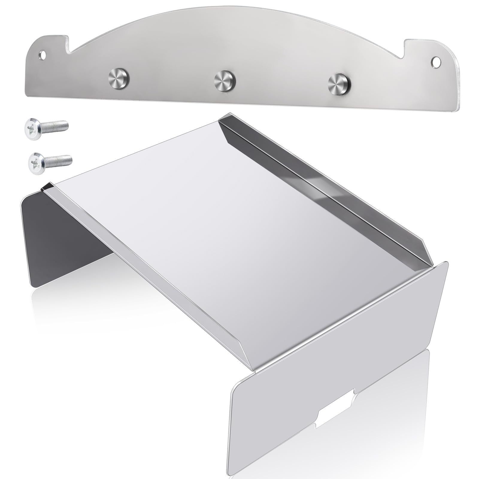 Hiorucet Heat Deflector Modification & BCA012 Heat Baffle Diffuser, Air Gap Mod Heat Diffuser Plate for Pit Boss Austin XL, Pro Series, Pit Boss 1150, BCA012 Flame Tamer for Traeger Pro Series 34/22