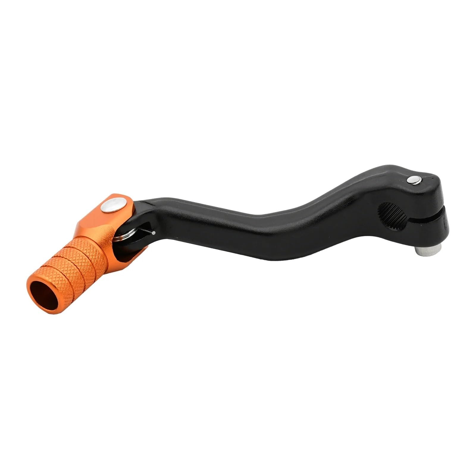 Teknui Black Orange Motorcycle Gear Lever Motorcycle Folding Gear Shift Lever For Bosuer Kayo T2 T4 T6 K4 K6 Nc Cb Engine 250Cc 300Cc 450Cc Universal