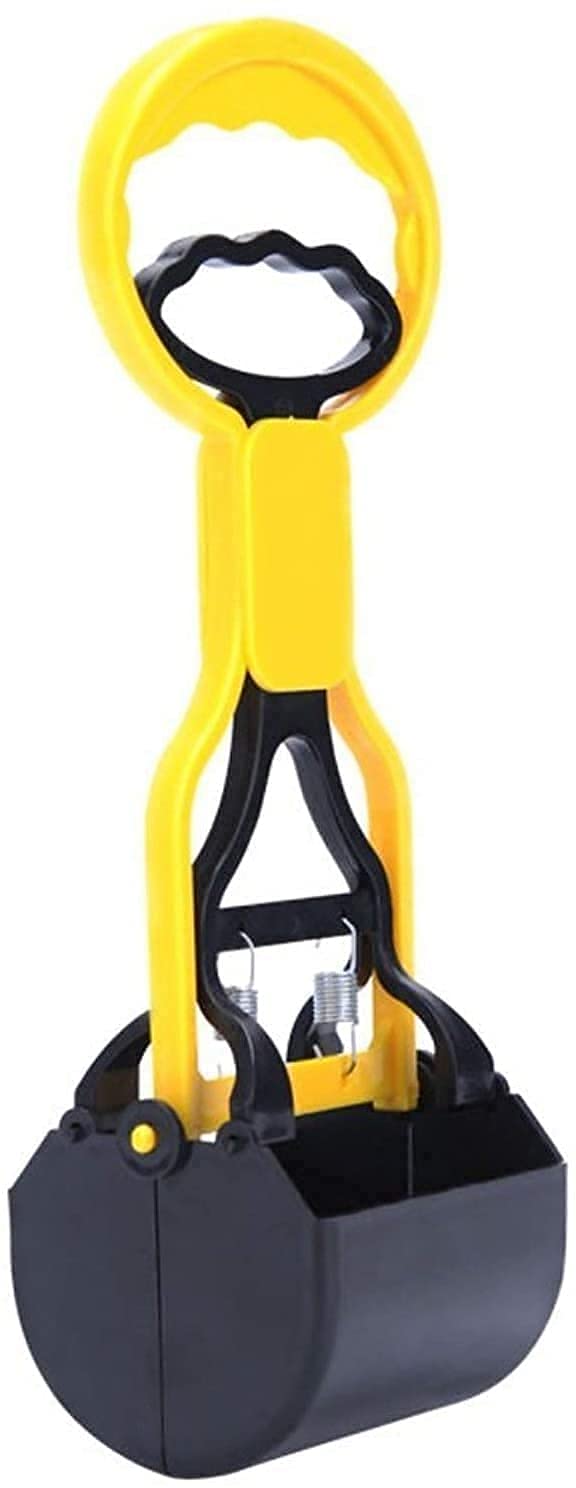 LOKO Puppies Pet Pooper Scooper 11 Inch Length Portable Handle Cleaning Pickup Clip Poop Scoop for Dog and Cat Animal Waste (Color May Vary) (B09ZTGNYSS) Amazon Price History, Amazon Price Tracker