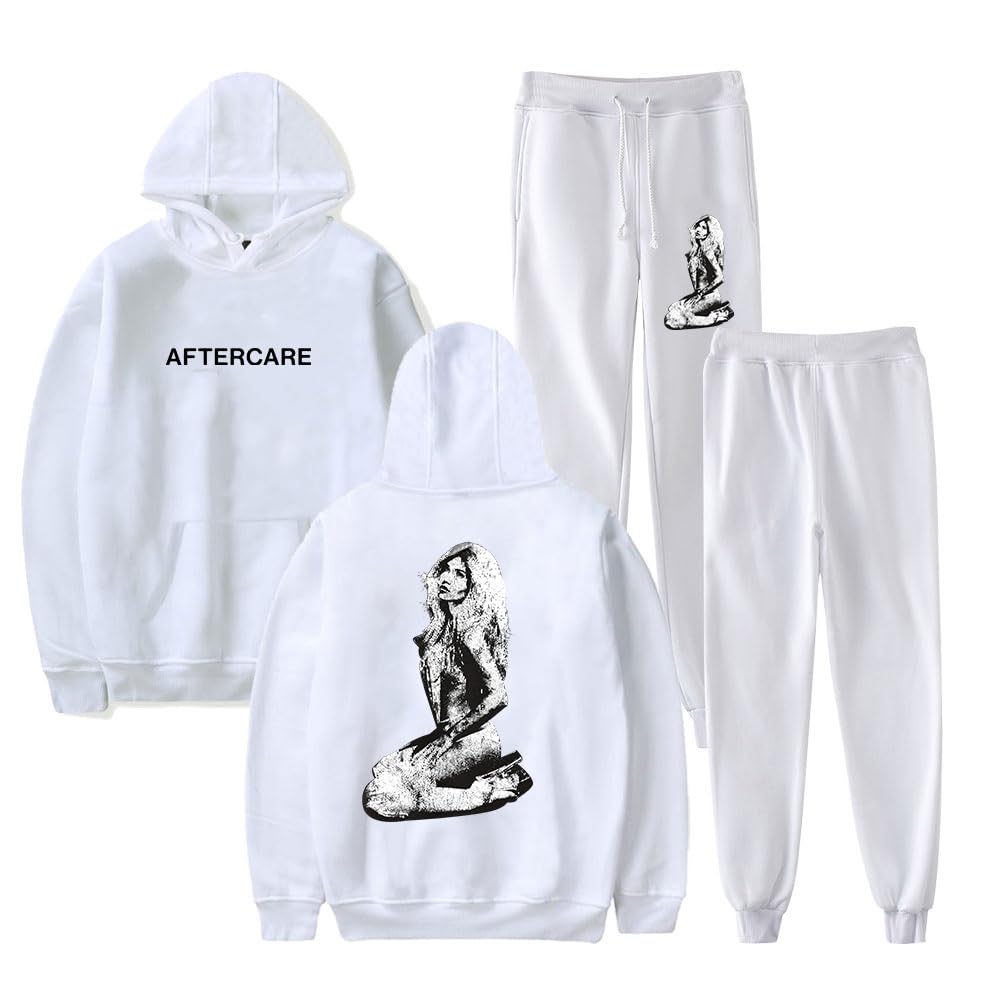 Nessa Barrett Aftercare Tour Hoodies Jogger Pants Two Piece Set Sweatshirts Sweatpants Men Womens Set