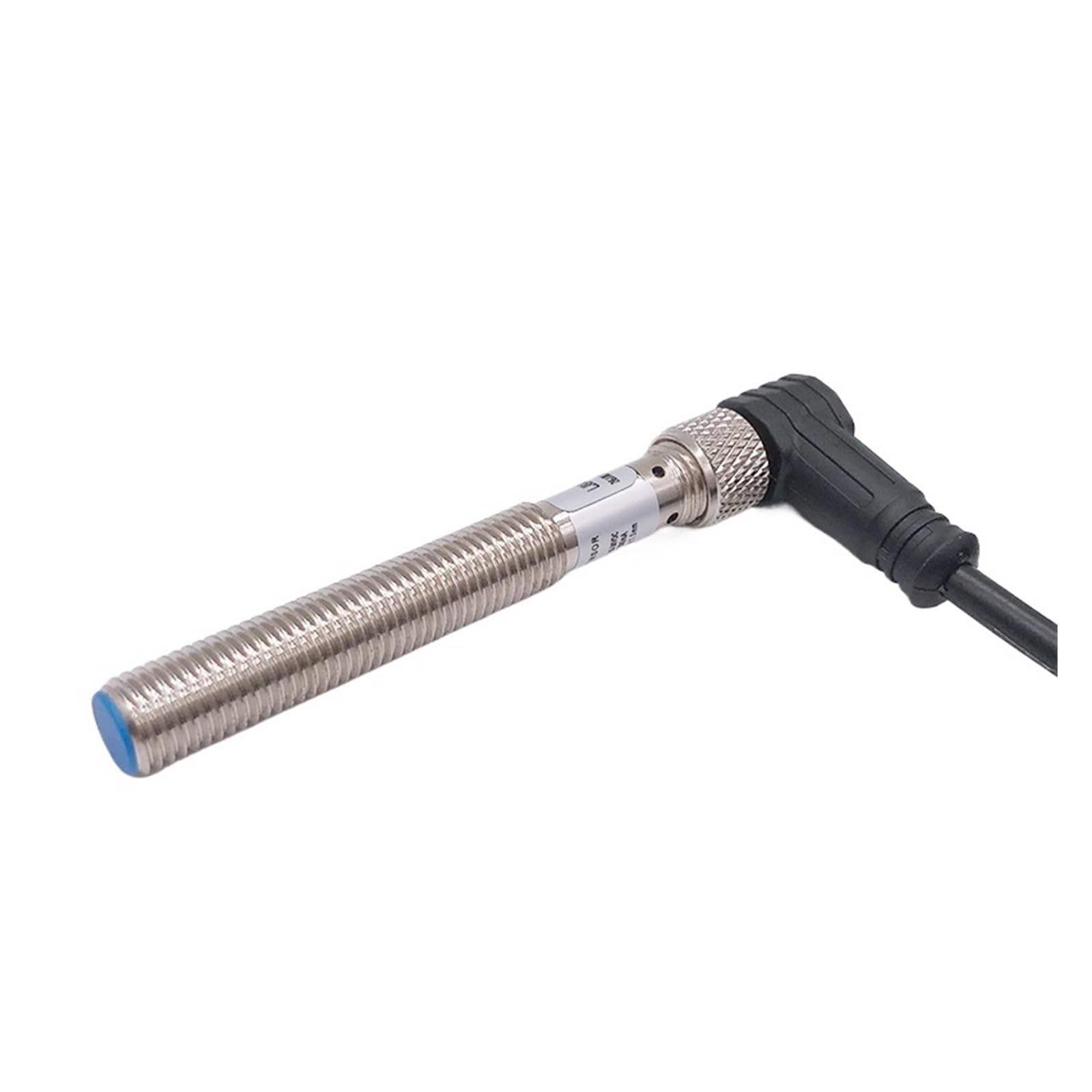 QAZXSEMUI IP65 M8 inductive Proximity Sensor Cylindrical Metal 3pin Connector 2m PVC Cable 1.5mm 2mm Detection NPN PNP DC10-30V