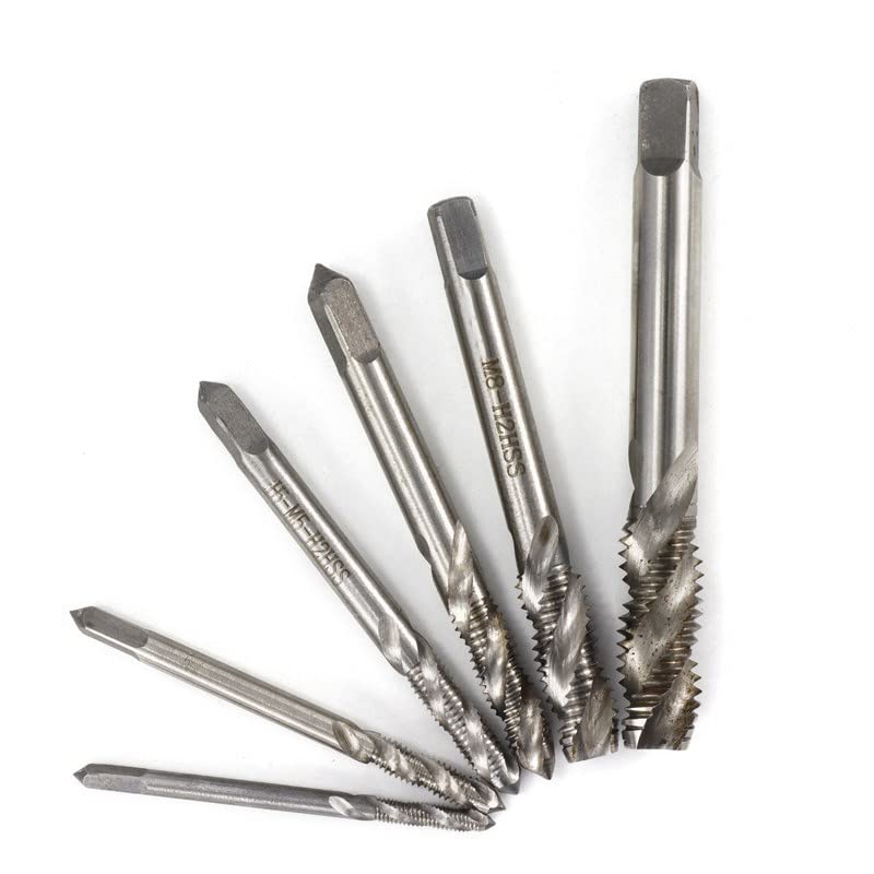 Rubinetto Metrico HSS Acciaio Scanalato A Spirale Maschiatore A Vite Maschiatore Per Filettatura Utensili Manuali Per Trapano,M18x2.5