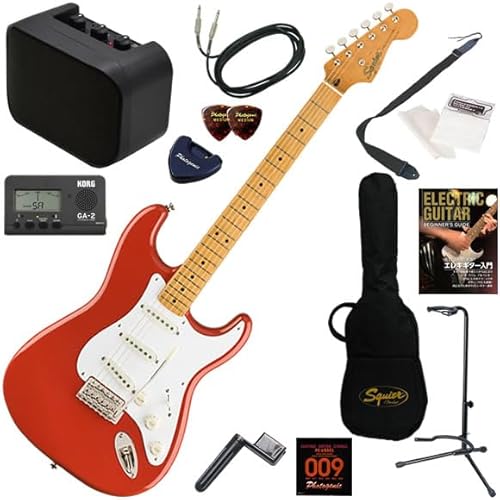�y�Z�b�g�i�zSquier �G���L�M�^�[���S�ғ��� �~�j�A���v������������y13�_�Z�b�g Classic Vibe '50s Stratocaster/FRD�i�t�B�G�X�^���b�h�j