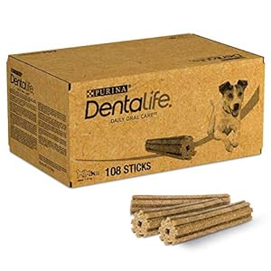 PURINA DENTALIFE Mini Hunde-Zahnpflege-Snacks, 108 Sticks