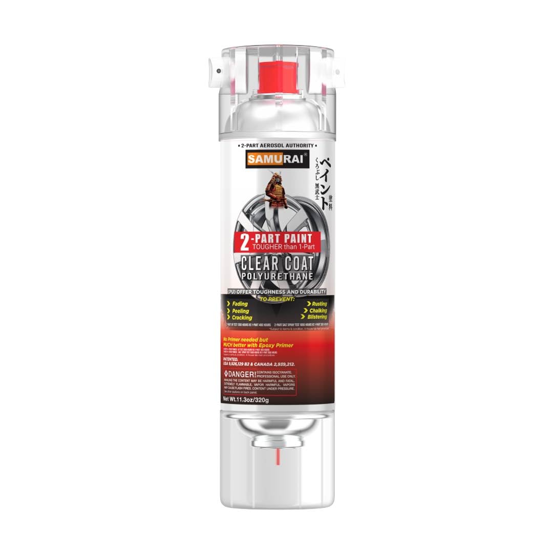 SAMURAI 2K Polyurethane Clear Coat for High Performance Wheel