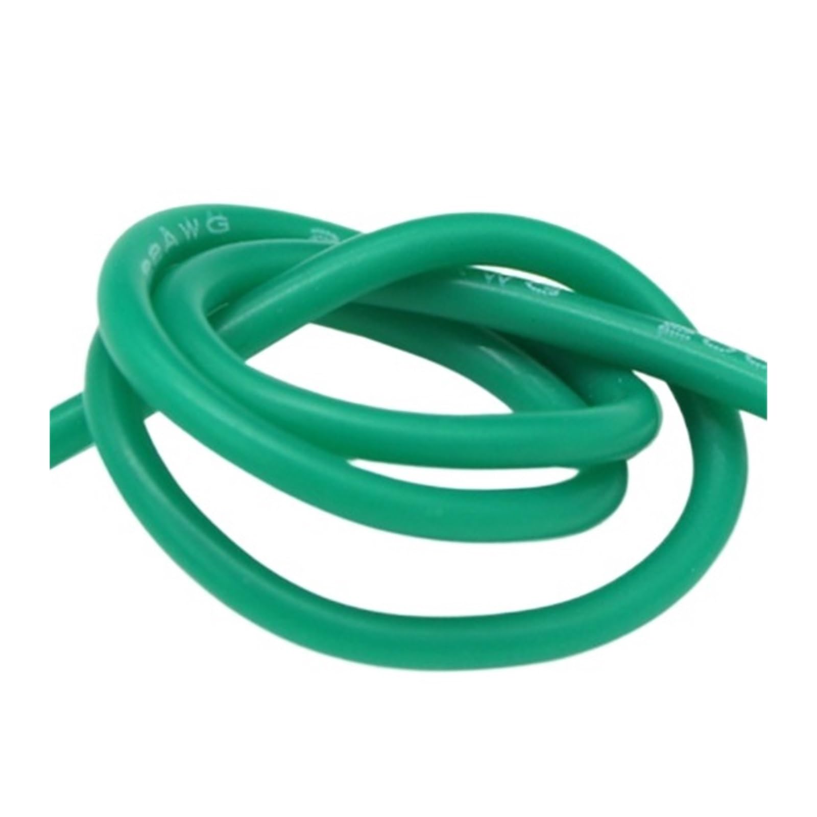 2/5m 6 Kolorów Drut Silikonowy Ultra Miękki Kabel Elektryczny Do Głośnika Roboczego Izolacja Audio Bateria Wring 17AWG 15AWG 13AWG 11AWG 9AWG(Green,5m9 AWG)