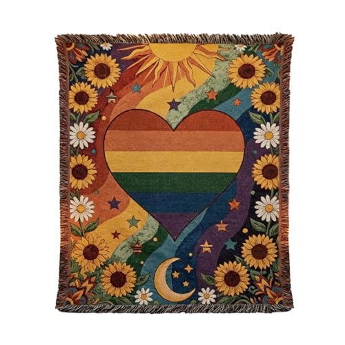 Colcha con patrón de flores – Alfombra botánica de 60 x 90 cm, textura, pequeña siesta de forro polar | Elegante decoración para muebles, accesorio de viaje portátil para sofá, cama, asiento, sillón