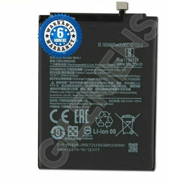 Image of Original BM4J Battery for Redmi Note 8 Pro 2015105, M1906G7I, M1906G7G Battery with 6 Months Warranty* (CC151)