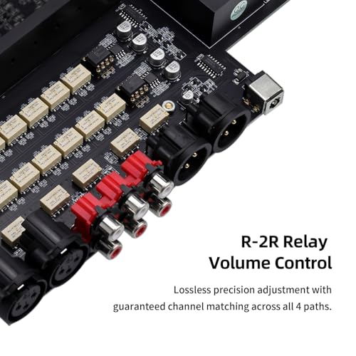 Image of Gustard Audalytic HP70 Fully Balanced Discrete Headphone Amplifier, LME49720 Dual OP-Amps Class A Amp, 2xRCA /XLR Input 4.4mm Balanced /6.35mm Single-End Headphone /Rear XLR Preamplifier (Silver)