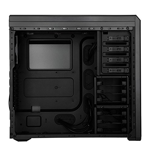 Internal view of the Corsair Carbide Series 500R Mid-Tower Case