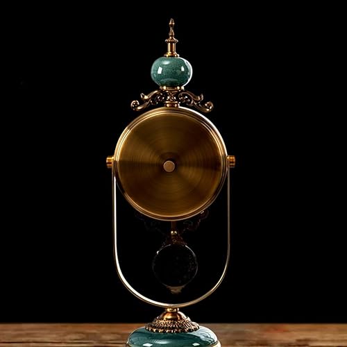 Miniatura 3 de Reloj de mesa moderno reloj de escritorio para sala de estar, reloj de escritorio, reloj sentado ornamentos para el hogar, reloj de oficina de
