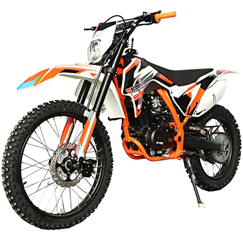 X-PRO 250cc Dirt Bike with LED Light Zongshen Engine Pit Bike Gas Dirt Bikes Adult Dirt Pitbike 250cc Gas Dirt Pit Bike, Big 21