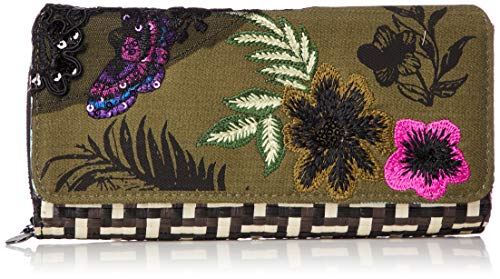 Preisvergleich Produktbild Geldbörse Damen DESIGUAL Mone Queen Miracle Maria 20saya02 Uni schwarz