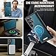 XYGLOW Hülle für Samsung Galaxy S25 Ultra 5G 2-IN-1 Abnehmbar Magnetische Handyhülle Premium PU Lederhülle Kabellos Laden Kartenfach Standfunktion RFID Klapphülle für Galaxy S25 Ultra Case - Blaugrün