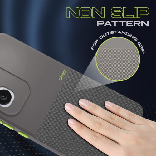 Image of AIBEX Premium Back Cover Case Compatible for Vivo T5 Pro 5G | Scratch & Drop Tested Shockproof Matte Texture Case with Soft Microfibre Lining | Slim Fit Cover with Anti-Scratch Finish - Grey