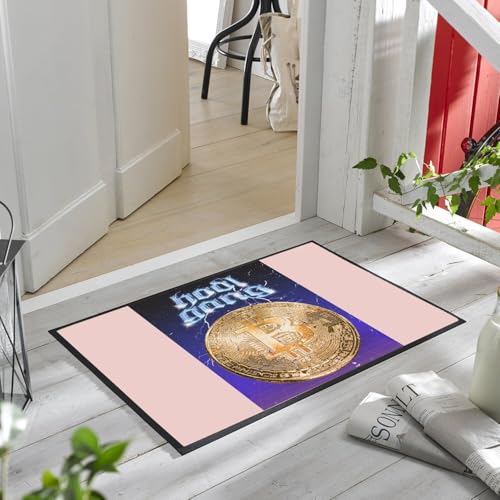 Paillasson Blockchain Cadeau Idéal Original pour Passionné de Crypto Bitcoin