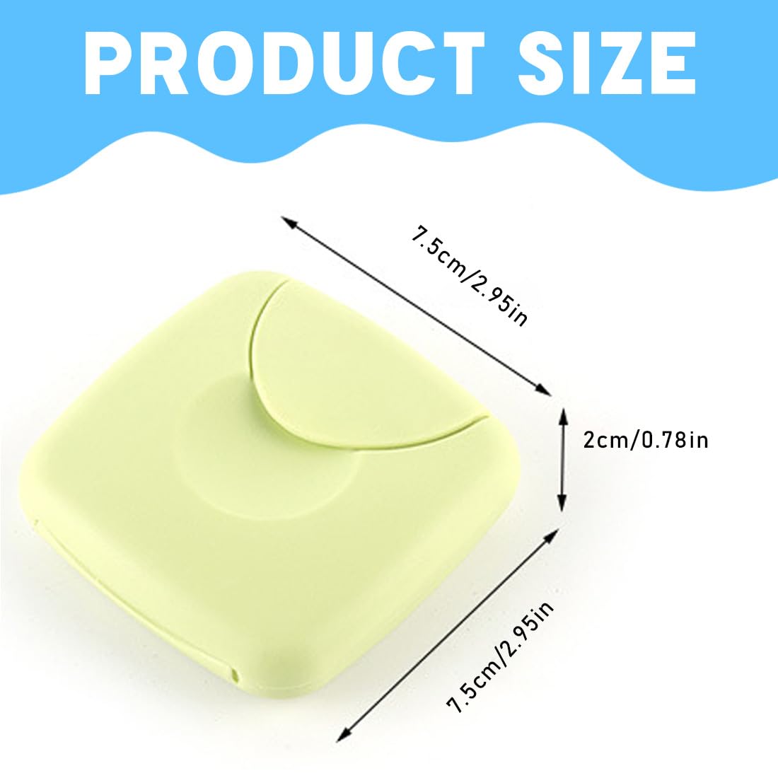 2 Piezas Caja De Almacenamiento Portátil para Mujer, Tampón, Tampón, para Viajes, para Tampones Sanitarios, Condones
