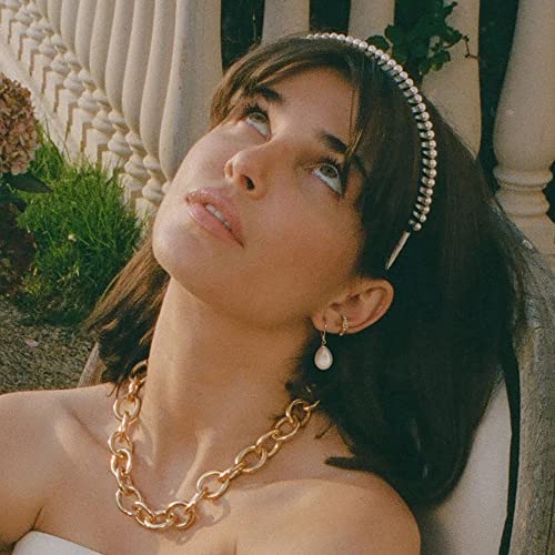 Handpicked White Pearl Earrings 18k Gold Plated Leverback Dangle Stud Pearl Earrings Jewelry for Women2