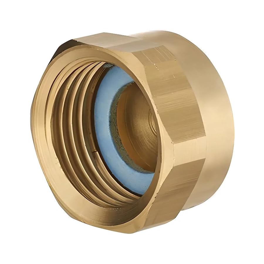 Favex - Raccord gaz naturel - Bouchon en laiton Femelle 1/2