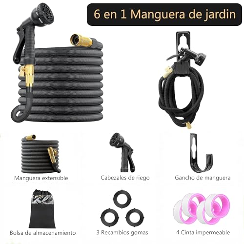 Mejores comprativas On-line Manguera de riego extensible disponible en línea. 24 Imagen adicional