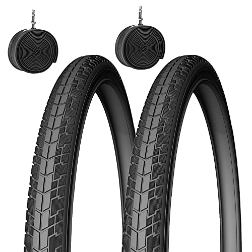 2 Reifen 700 x 40/42C (42-622) + pannensichere Reifenkammern für Citybike...