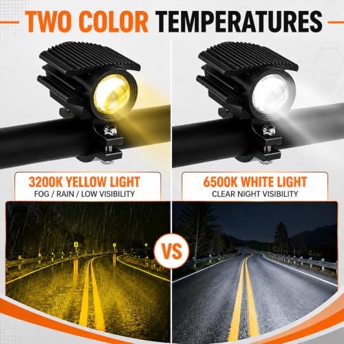 Windance 4-Mode LED Spotlight Fog Lights