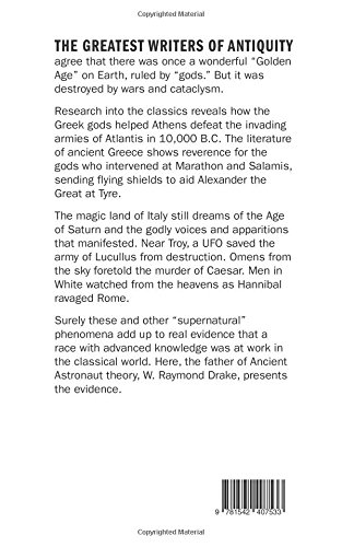 Gods and Spacemen in Greece and Rome: Ancient Astronauts and the Advancement of Human Civilization