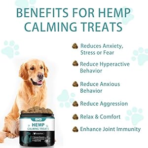 Hemp Calming Chews for Dogs Dog Calming Treats Anxiety Relief 100 Golden Ratio of Natural Ingredients Calming Dog Treats Aid with Separation Barking Stress Relief Thunderstorms  Cucciolini Doodles Hemp calming chews for dogs dog calming treats anxiety relief 100 golden ratio of natural ingredients calming dog treats aid with separation barking stress relief thunderstorms   cucciolini doodles