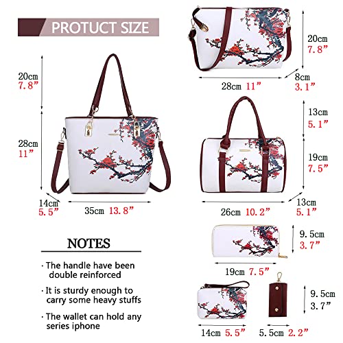 Image of 2E-youth Designer Purses and Handbags for Women Satchel Shoulder Bag Tote Top Handle Bag