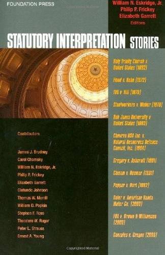 Buy Statutory Interpretation Stories Book Online at Low Prices in India ...