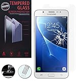  Annart [1 Pieza Protector de Pantalla de Vidrio Templado para Samsung Galaxy J7 (2016) J710F - Transparente