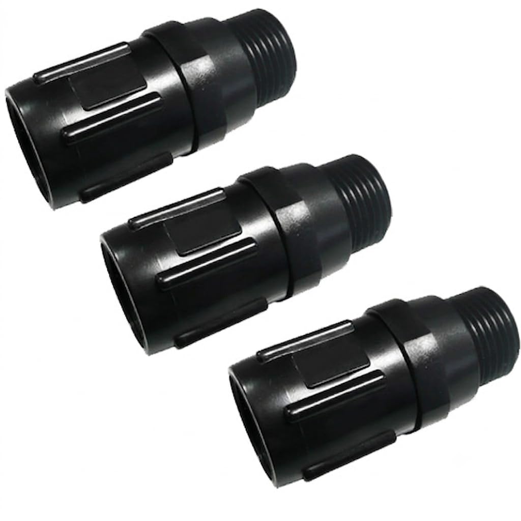 Suinga Pack 3 Regulador de Presión de Agua 3/4"' | Reductor de Presion Agua para Riego por goteo 2 bar 30PSI | Reductora Presión 3/4'"