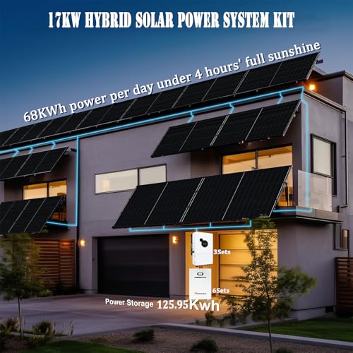 Solar panel kit 10kW off grid