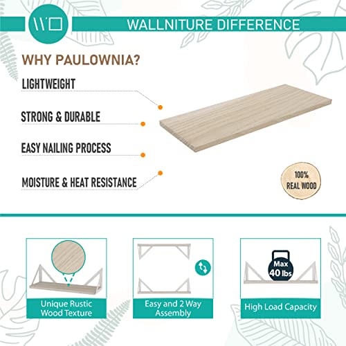 Wallniture LGO137 Minori Floating Shelves thumb #6