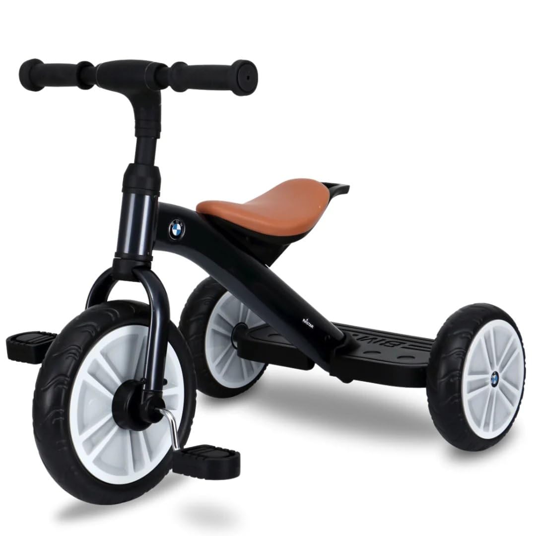BMW - Triciclo Infantil (3 a 6 años) - Tres Ruedas Estables - Gris