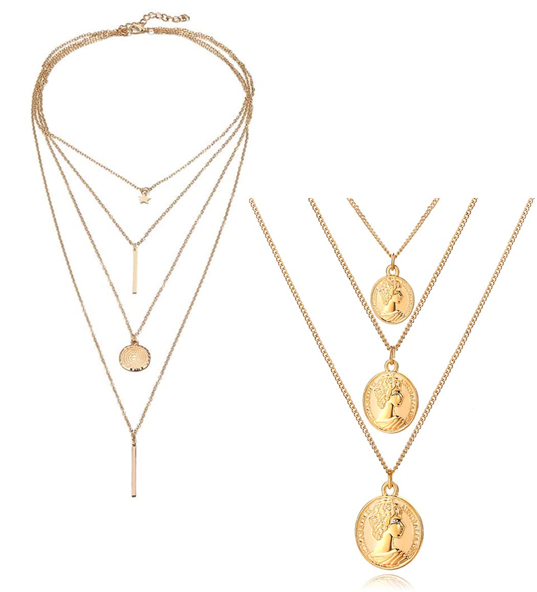 YouBella Jewellery Stylish Combo of Two Necklace Chains for Women and Girls (Style 6) (B09736MWRB) Amazon Price History, Amazon Price Tracker