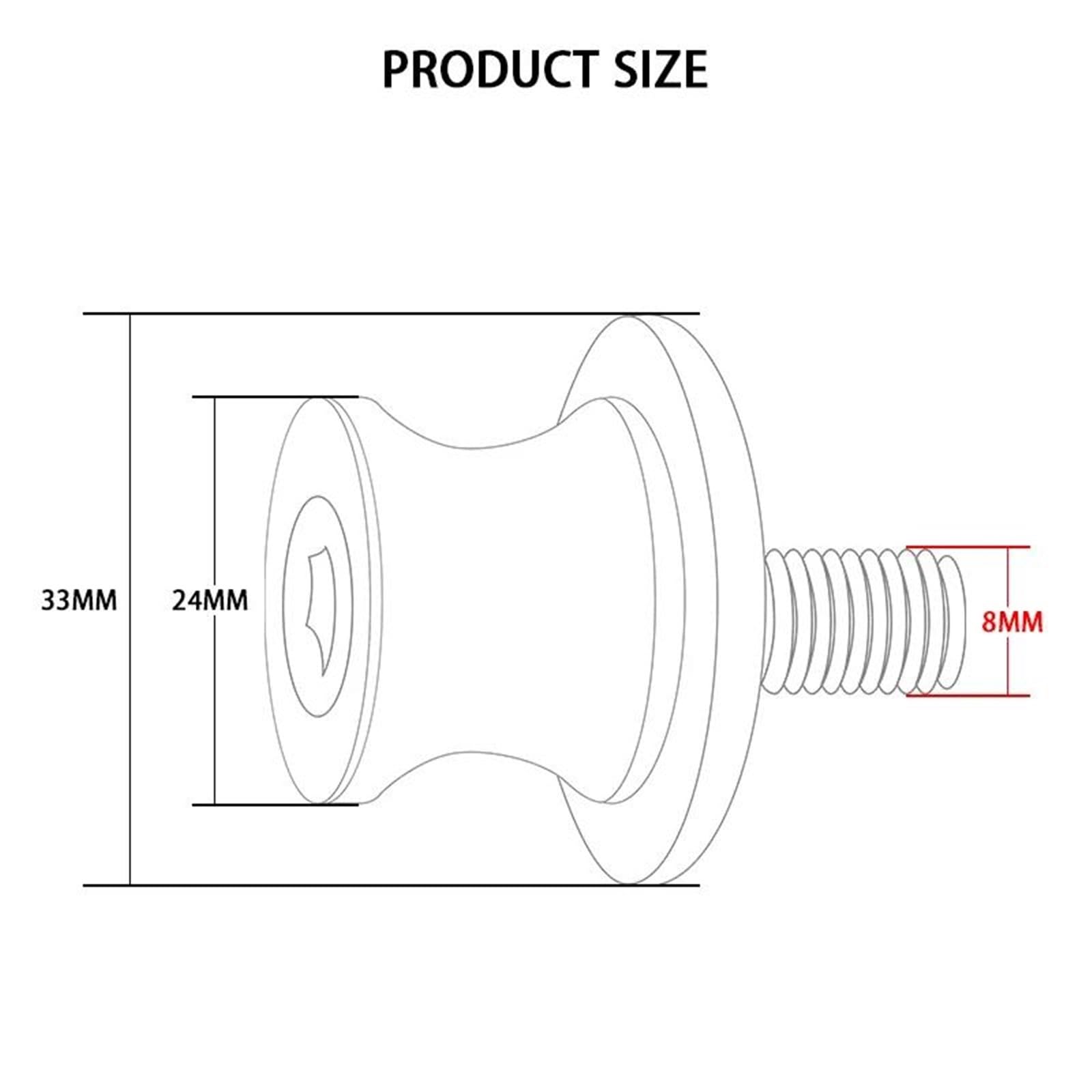 Per M1000XR M 1000 XR M1000xr 2024-2025 Supporto Per Braccio Posteriore Vite Di Protezione CNC Per Forcellone Oscillante Per Moto Accessori Per Cursori
