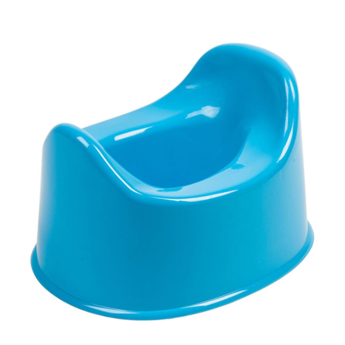 Kleinkind-Toilettensitz, tragbarer Baby-Töpfchen-Toilettenstuhl mit komfortablem Design für Jungen und Mädchen, leicht zu reinigender Reise-Kinder-Toilettentrainer für Zuhause und Badezimmer, Bl