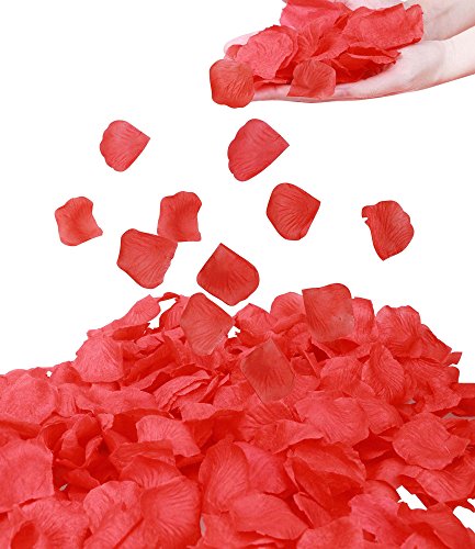 Simplicity Separated 1000 Pcs Rose Petal Wedding,Anniversary,Party Decoration,Rd